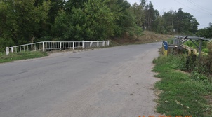 Міст на автомобільній дорозі загального користування місцевого значення О-02-17-05 границя Житомирської області-Погребище-Іллінці км 8+600