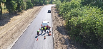 Капітальний ремонт ділянки автомобільної дороги загального користування місцевого значення О-02-04-08 Гайсин-Теплик км 7+933 - 17+860