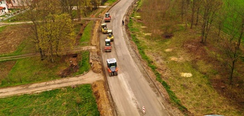 Влаштування основи ЩПС на автомобільній дорозі загального користування місцевого значення     О-02-04-08 Гайсин-Теплик, км 0+800 – км 7+933