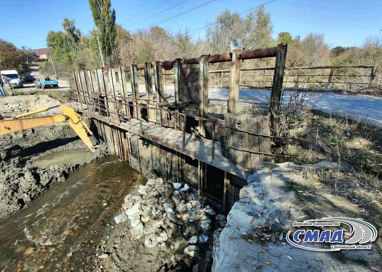Капітальний ремонт залізобетонного мосту, що пролягає через річку Дохна на км 5+356 автомобільної дороги загального користування місцевого значення О-02-02-03 Східний об’їзд м. Бершадь