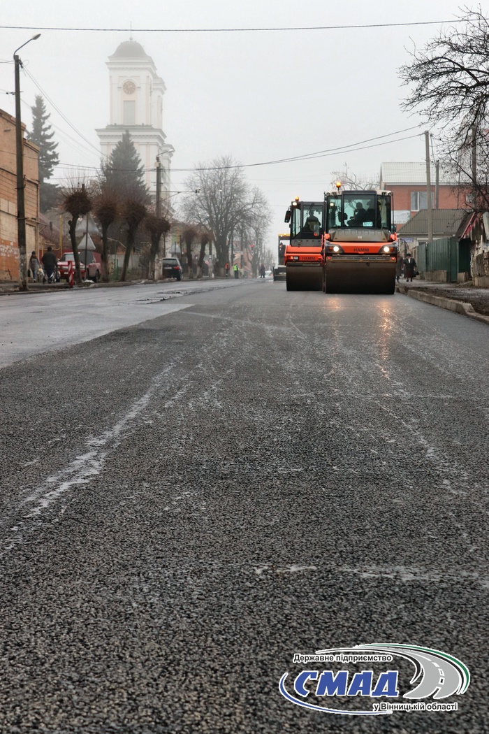 На Вінниччині завершився сезон ремонту, будівництва доріг та штучних споруд у 2019 році