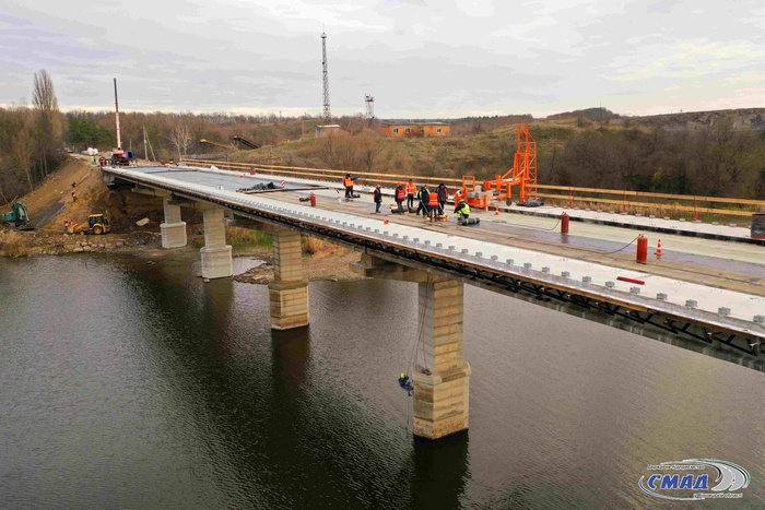 У Немирівському районі на завершальному етапі капітальний ремонт мосту