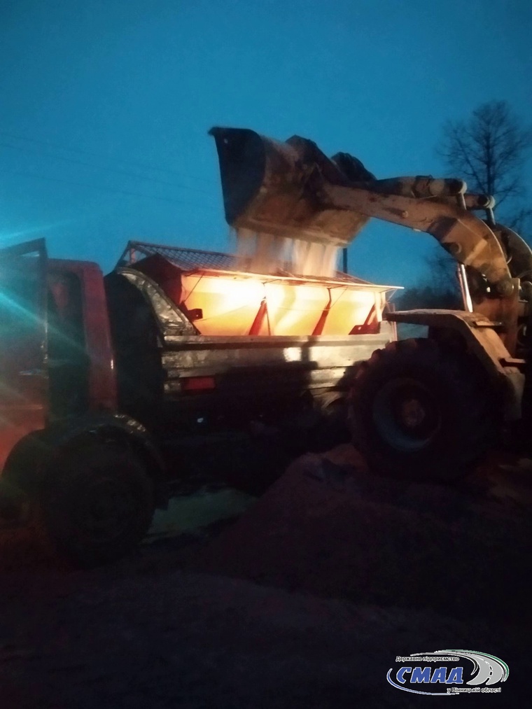 Оперативна інформація щодо стану проїзду на автомобільних дорогах загального користування місцевого значення у Вінницькій області станом на 08:00 год. 11 грудня 2020 року